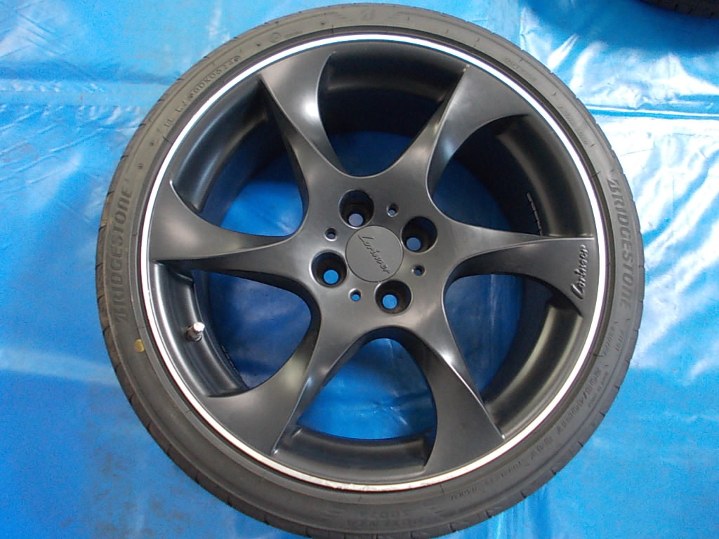 ★中古★■スマート・フォーツークーペ■DBA-453342■205/40R17 84Y■タイヤ、Lorinser ロリンザー?アルミホイール1本②