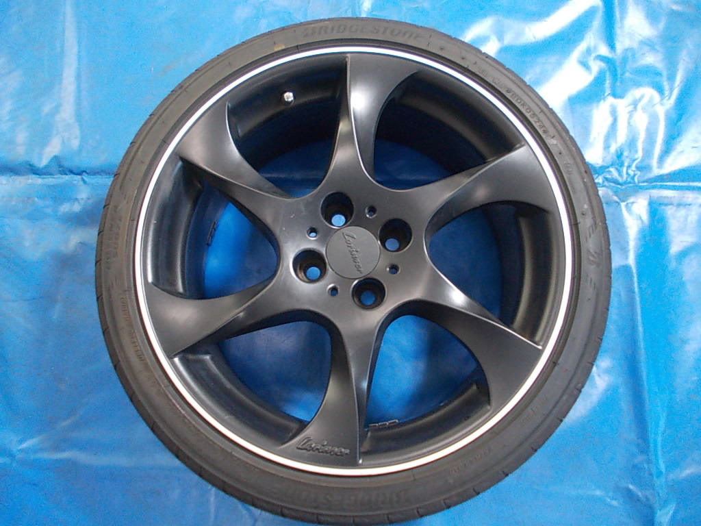 ★中古★■スマート・フォーツークーペ■DBA-453342■205/40R17 84Y■タイヤ、Lorinser ロリンザー?アルミホイール1本③