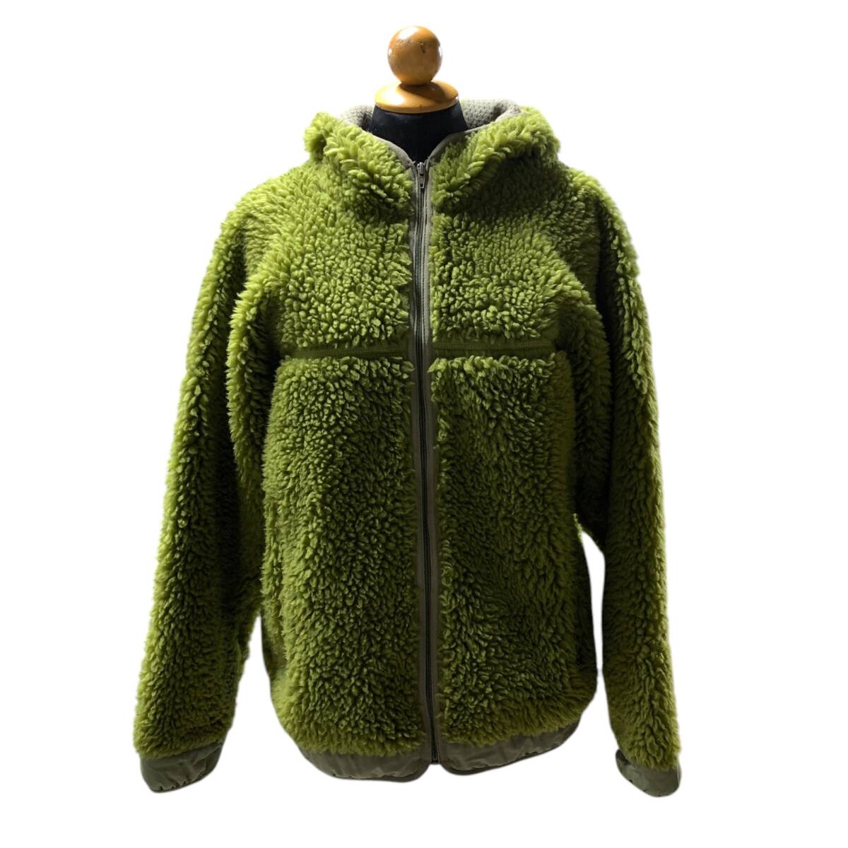 ◆中古品◆ patagonia RETRO RHYTHM HOODY パタゴニア レトロリズムフーディー20930FA MADE IN USA XS カーキ V81858ND