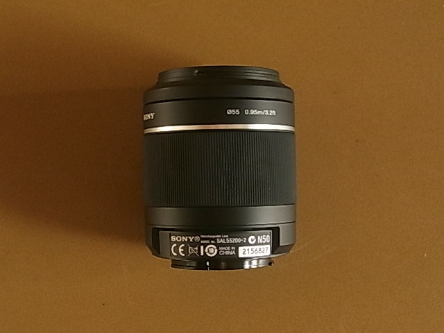 SONY ソニー　DT　SAL55200-2 SAM　送料410円　使用少
