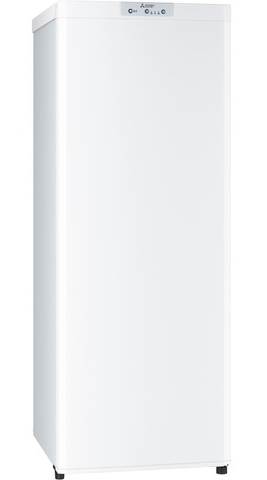 新品☆三菱 144L 冷凍庫【右開き】ホワイト【フリーザー】MITSUBISHI　送料無料4