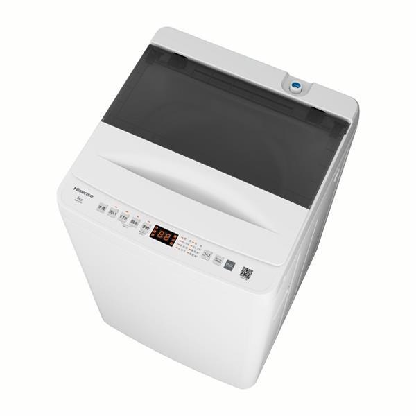 新品☆HISENSE ハイセンス 縦型洗濯機 洗濯6kg ホワイト　送料無料61