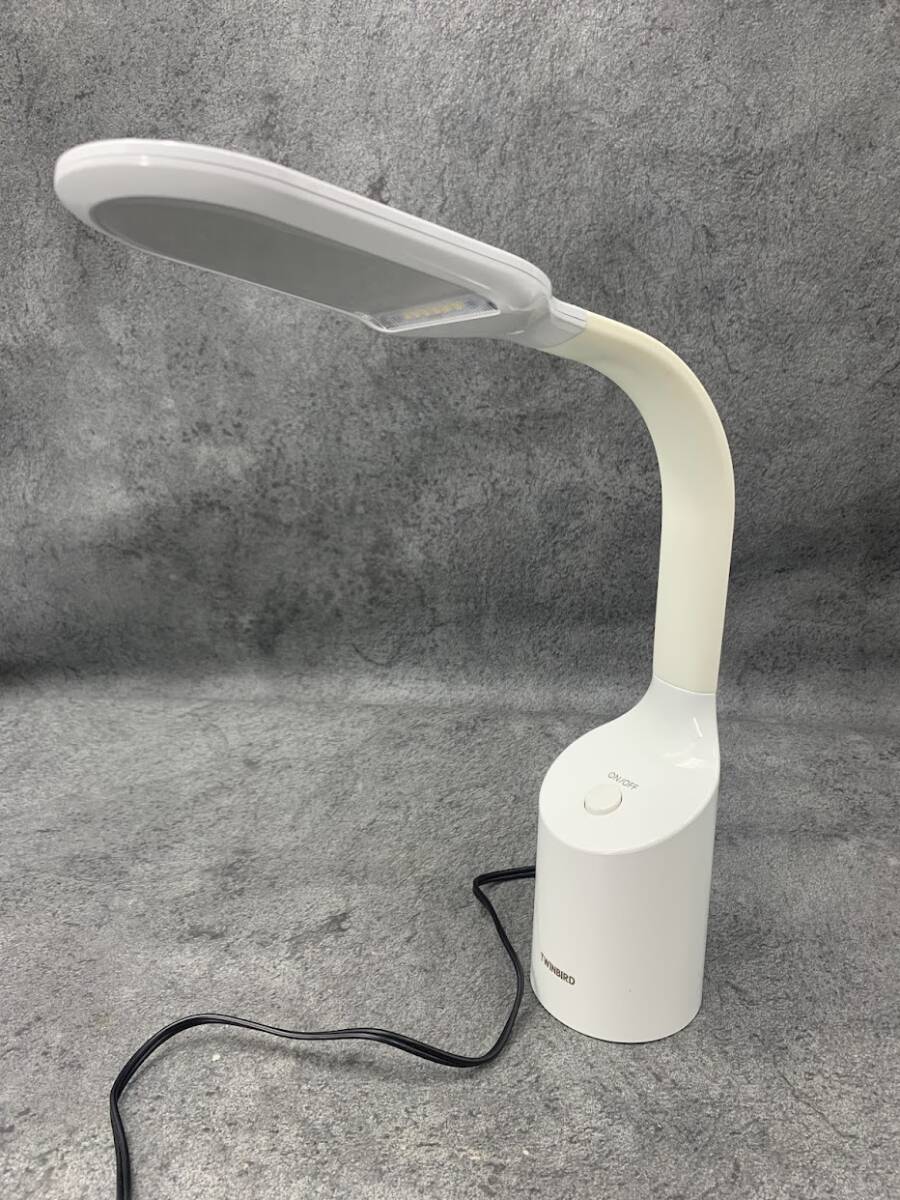 【 TWINBIRD LED デスクライト LE-H422型 2018年製 】ツインバード ライト 