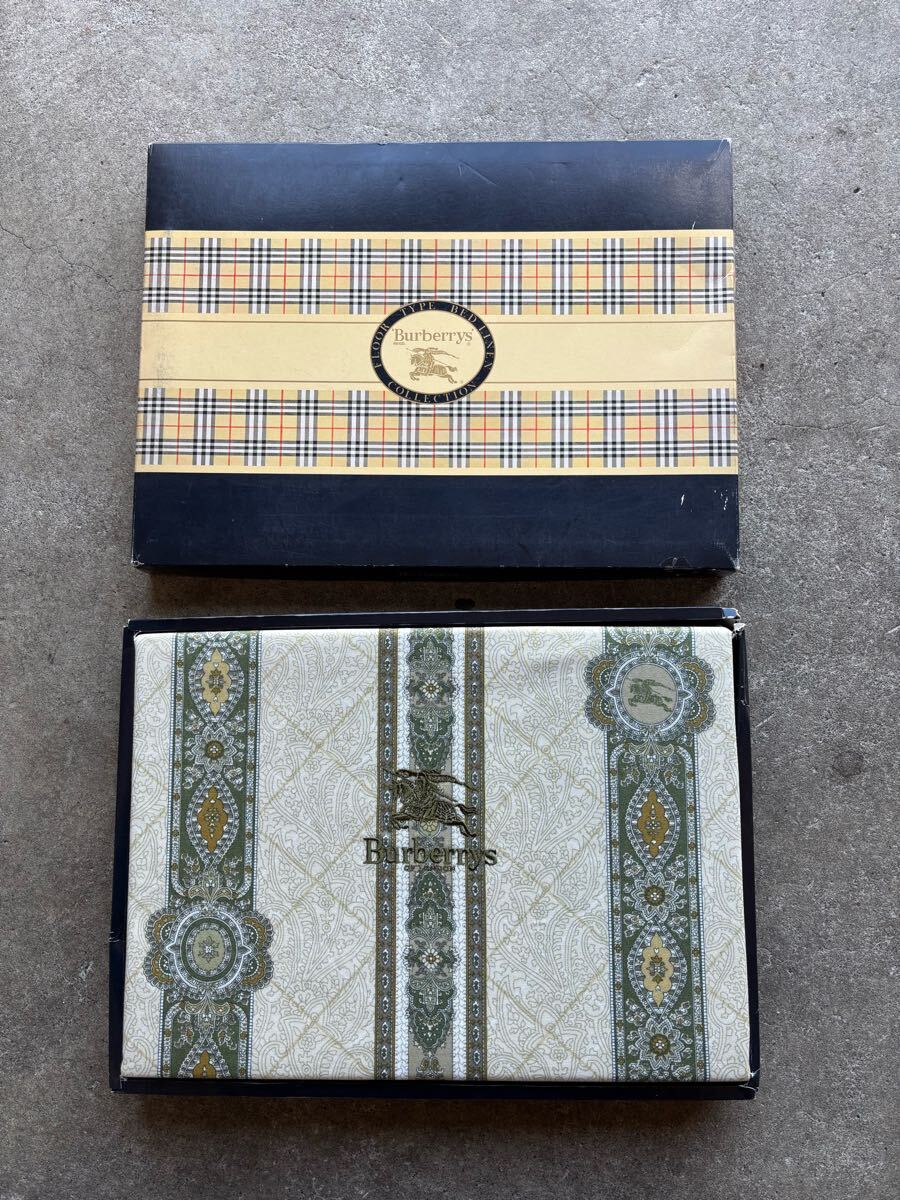 ◆未使用◆Burberry/バーバリー　フラットシーツ　BB715 ◆