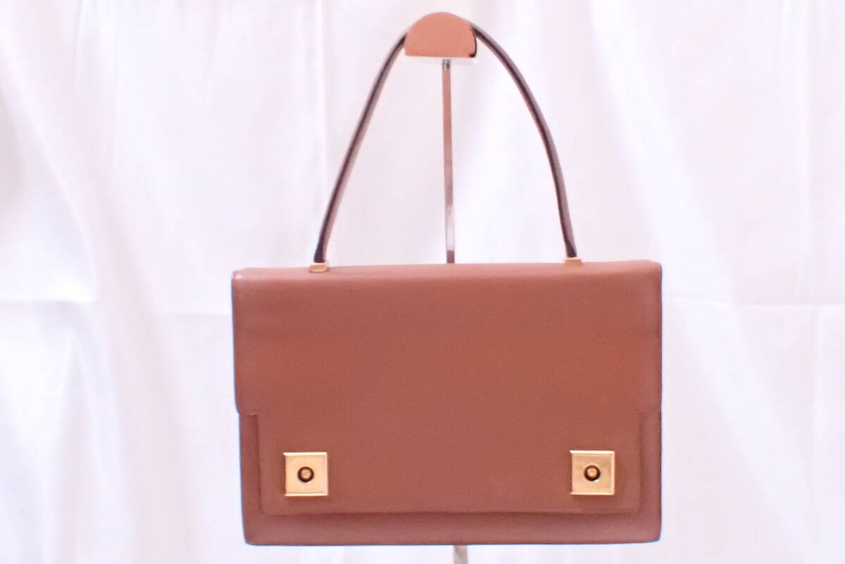 エルメス ピアノ ボックスカーフ ブラウン