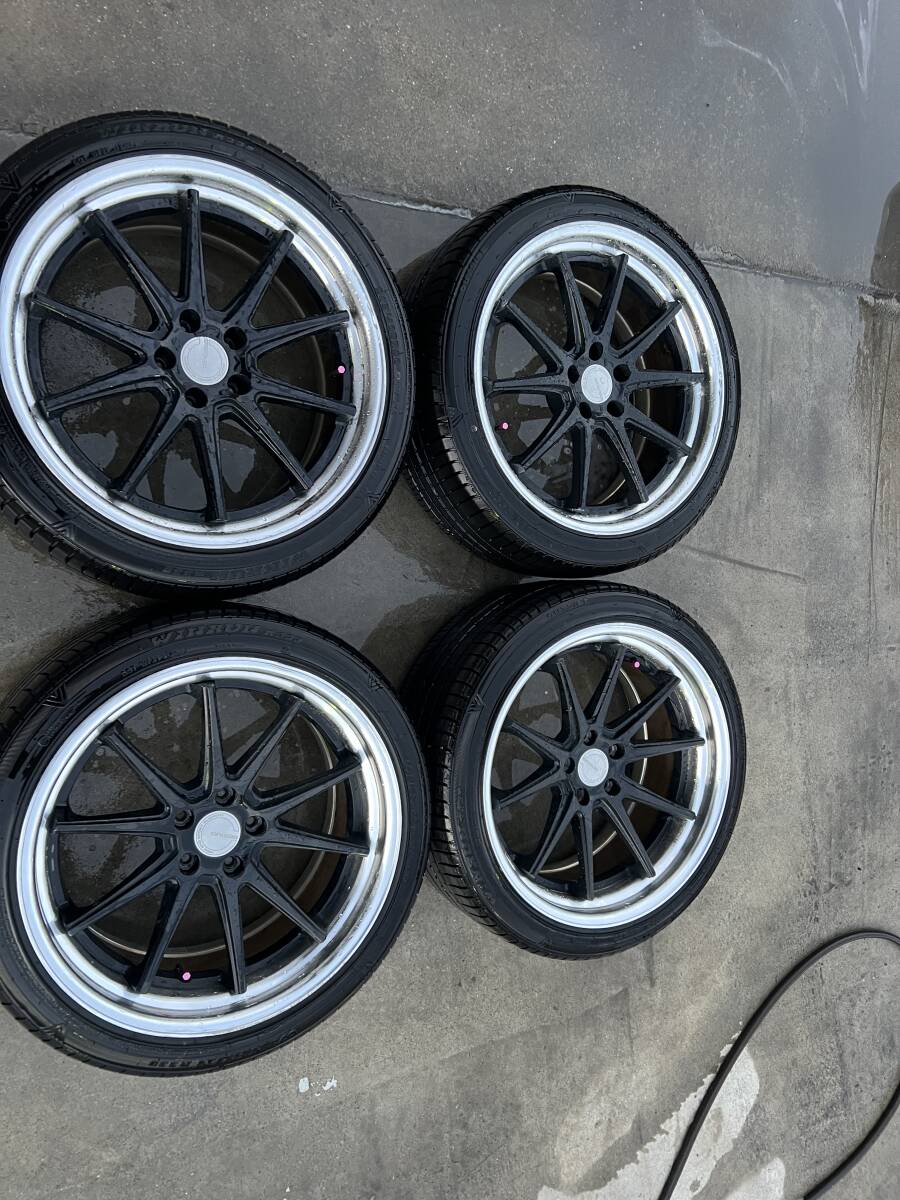 WORK GNOSIS グノーシス GV1-SR 20インチ　アルミホイール　 9J＋33　10＋38　 ビックキャリパー 　タイヤ使用可 　114.3