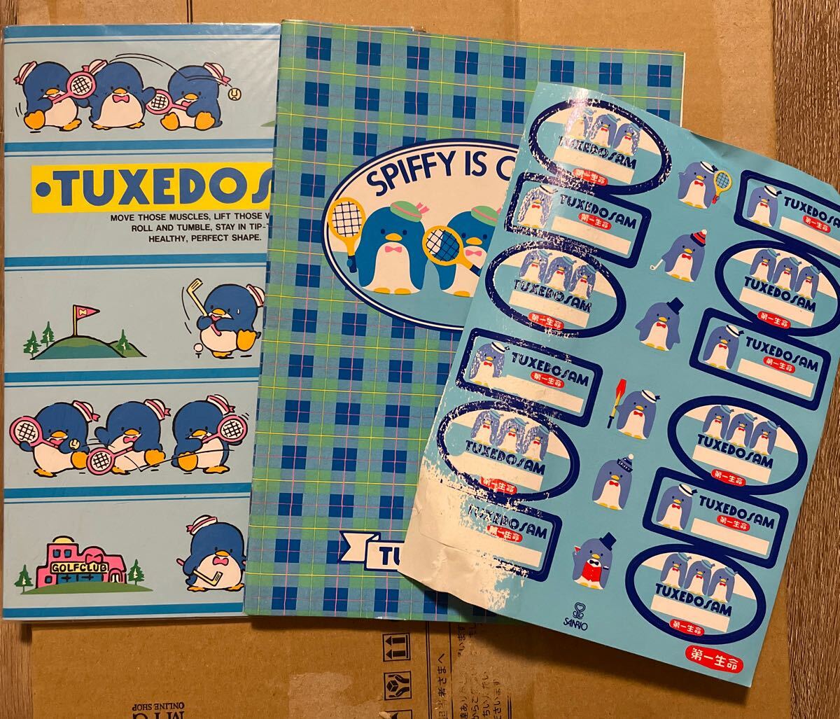 サンリオ シール ノート 未使用 タキシードサム 昭和レトロ コレクション 当時物 まとめ売り