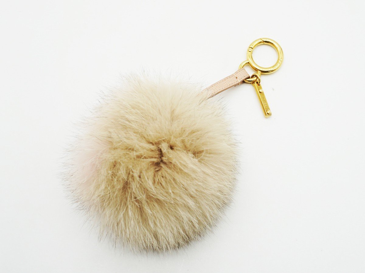 ◇【FENDI フェンディ】ファー チャーム