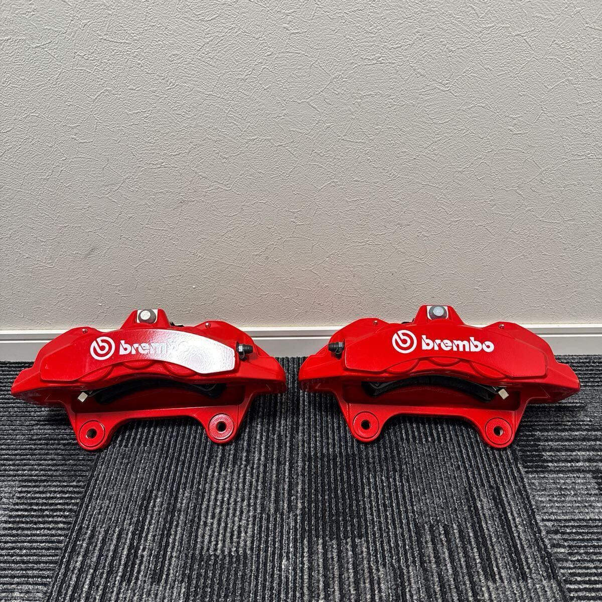 オーバーホール後 未使用 超美品 スバル VAB WRX STI D型 後期 純正 ブレンボ brembo フロント ブレーキ キャリパー 6POT