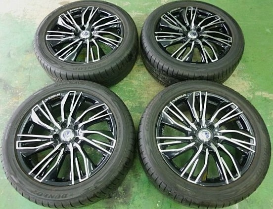 4本セット RAYS VERSUS STRATAGIA 18インチ 18ｘ7J +48 5h114.3 / 225/50R18 ヤリスクロス ヴェゼル　CH-R / 美品 / №8
