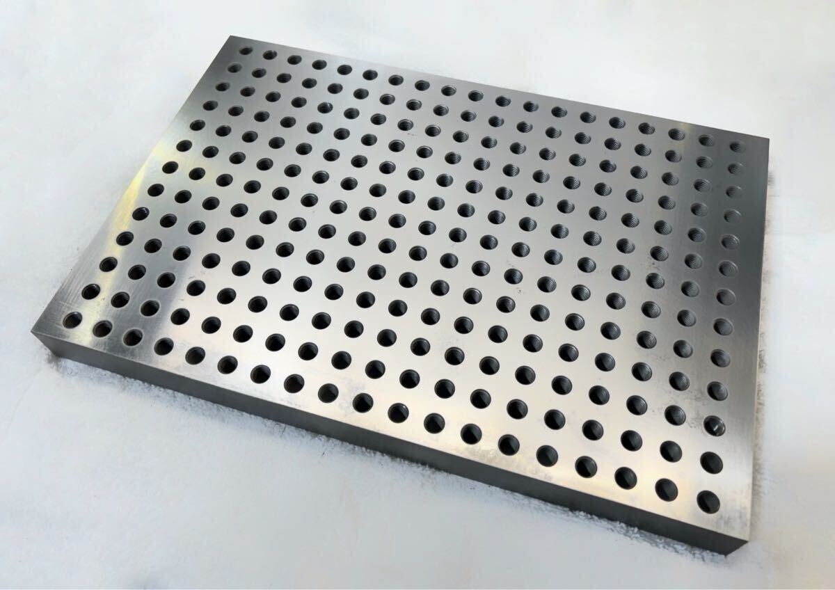 未使用 マシニング フライス 治具 定盤 削り出し 研磨