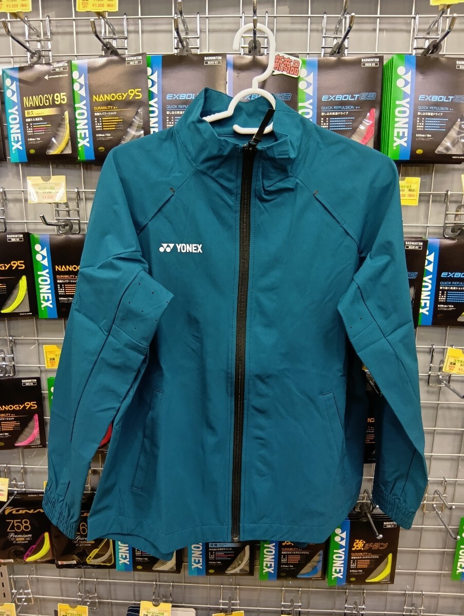 【57082 (609) M】YONEX(ヨネックス) ウィメンズウォームアップシャツ ナイトスカイ M 新品未使用 バドミントン テニス 定価13200円