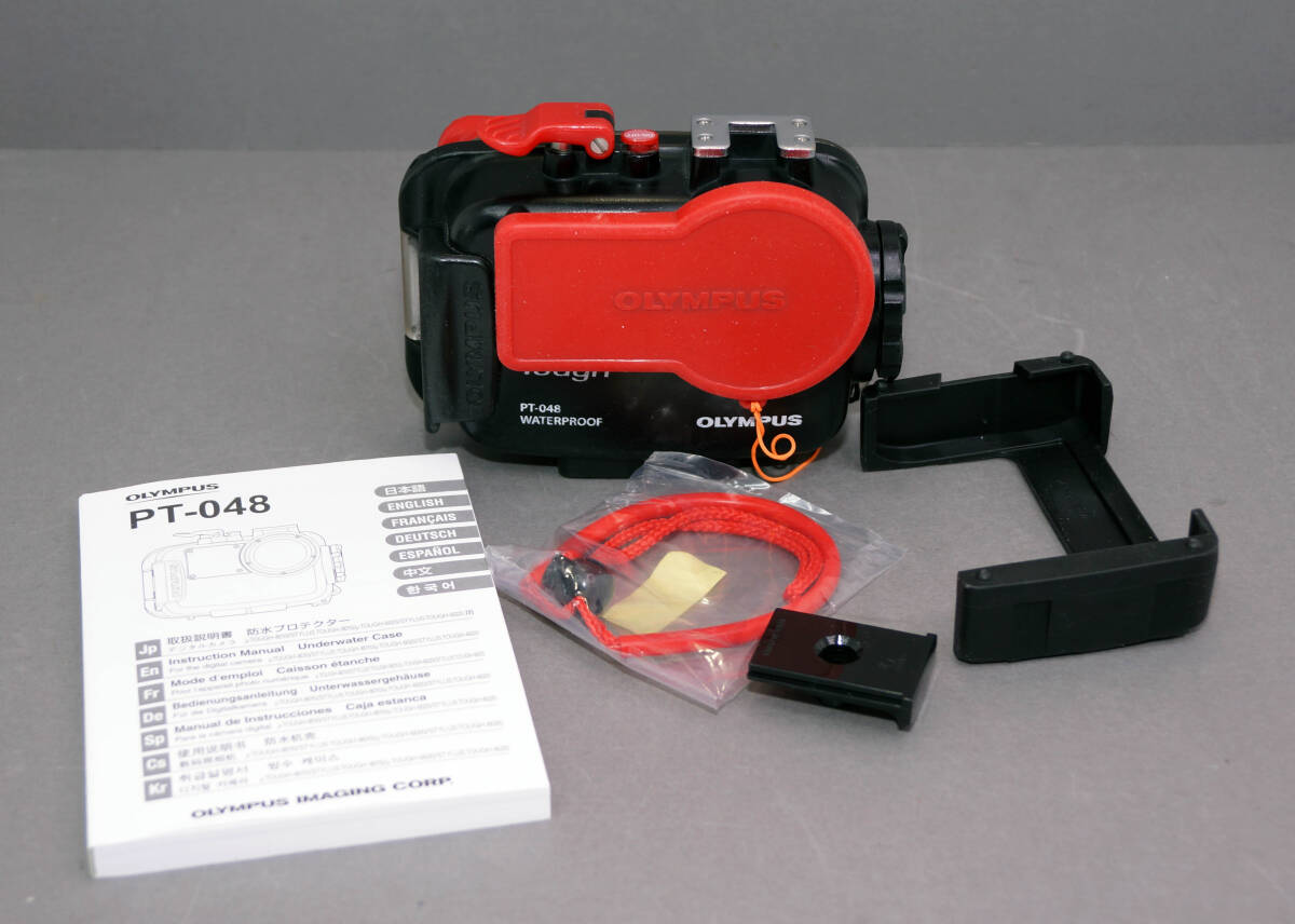 オリンパス　デジタルカメラ用　PT-048 防水プロテクター　ジャンク