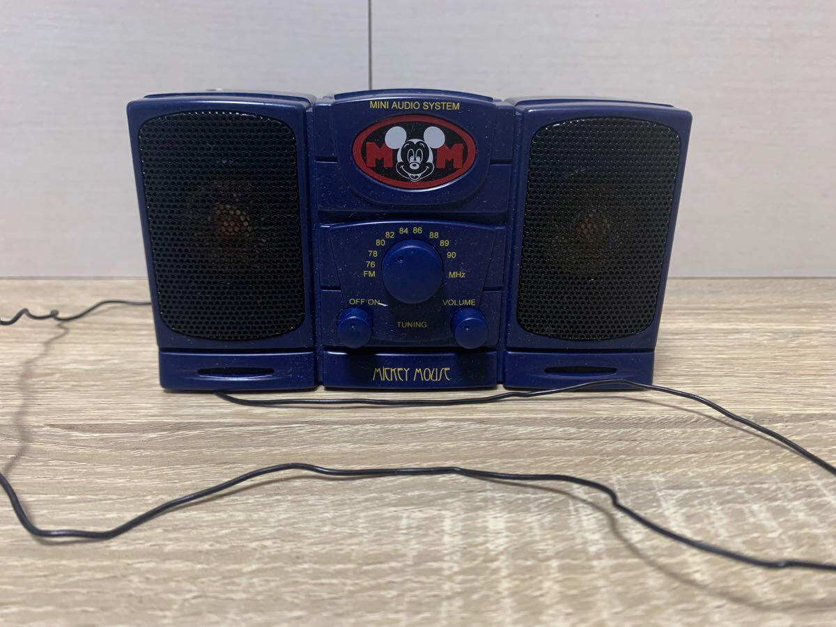 ラジオ WKM0021H レトロ ミッキー　動作未確認　ジャンク