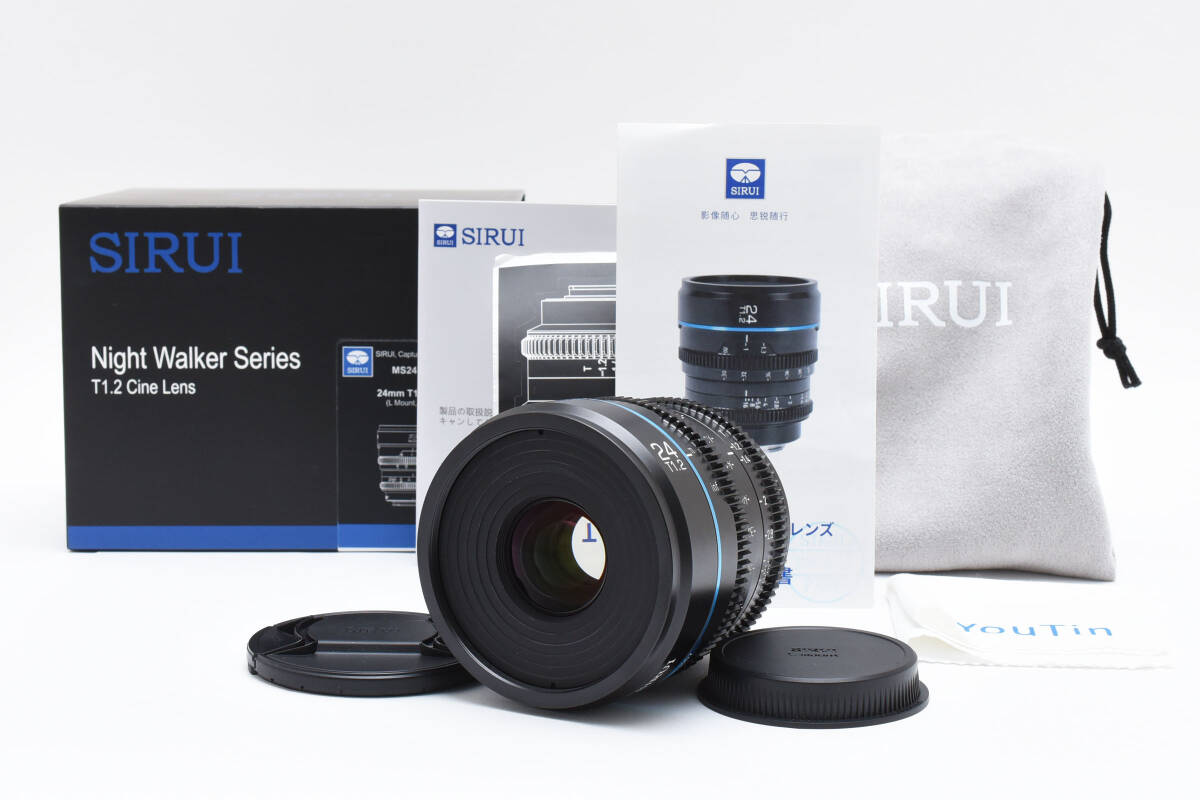 #4447 SIRUI Night Walker 24mm T1.2 APS-C/S35用シネマレンズ Leica Lマウント