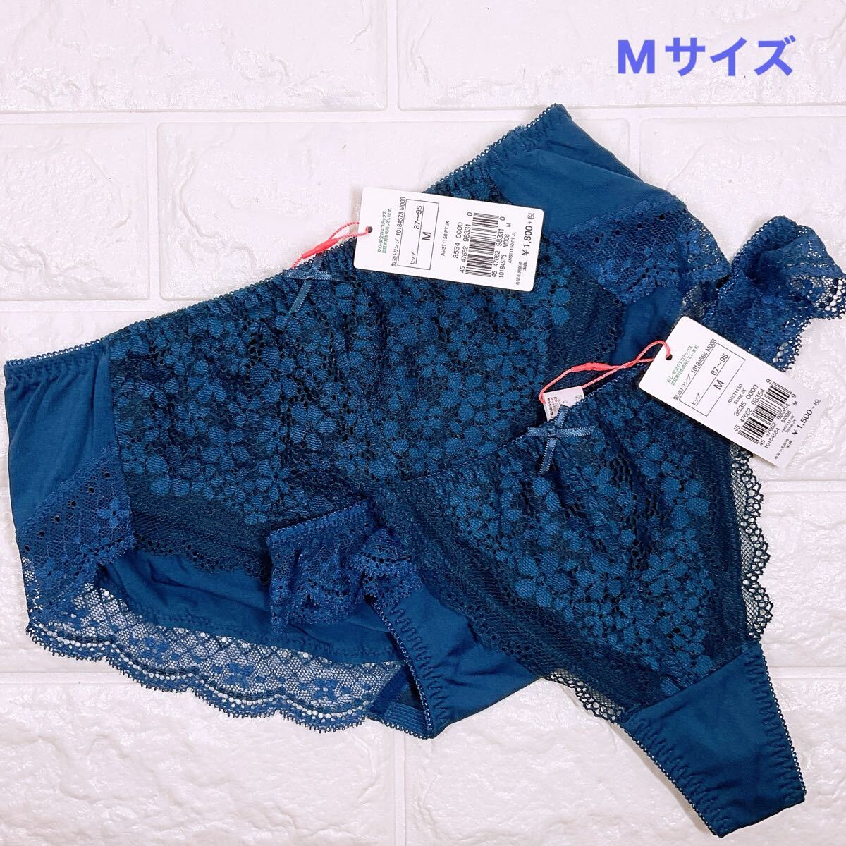 新品　トリンプ　アモスタイル　デイジーレース　ショーツ2枚セット　Mサイズ