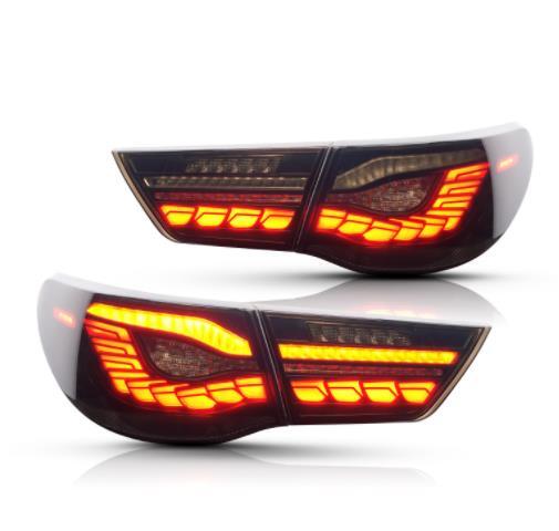 高品質トヨタ マークX GRX130/GRX133/GRX135 2009-2012 　　テールライト テールランプ 流れるウインカー ドレスアップ外装カスタム拍卖