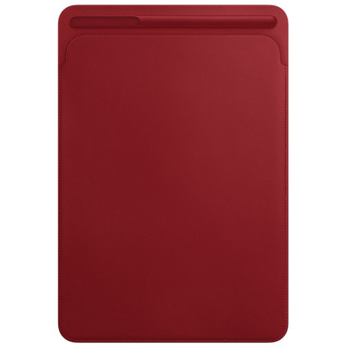 ◆新品未開封 アップル Apple 10.5インチiPad Pro用 レザースリーブ MR5L2FE/A [(PRODUCT)RED]【純正】