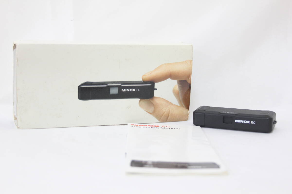 【返品保証】 【元箱付き】ミノックス MINOX EC ブラック 15mm F5.6 スパイカメラ コンパクトカメラ M1697