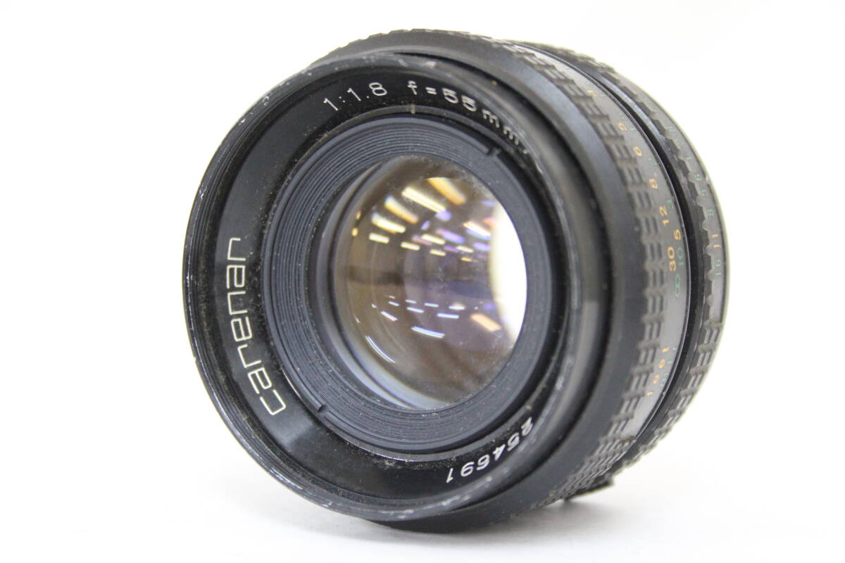 【訳あり品】 CARENAR 55mm F1.8 M42マウント レンズ M1698
