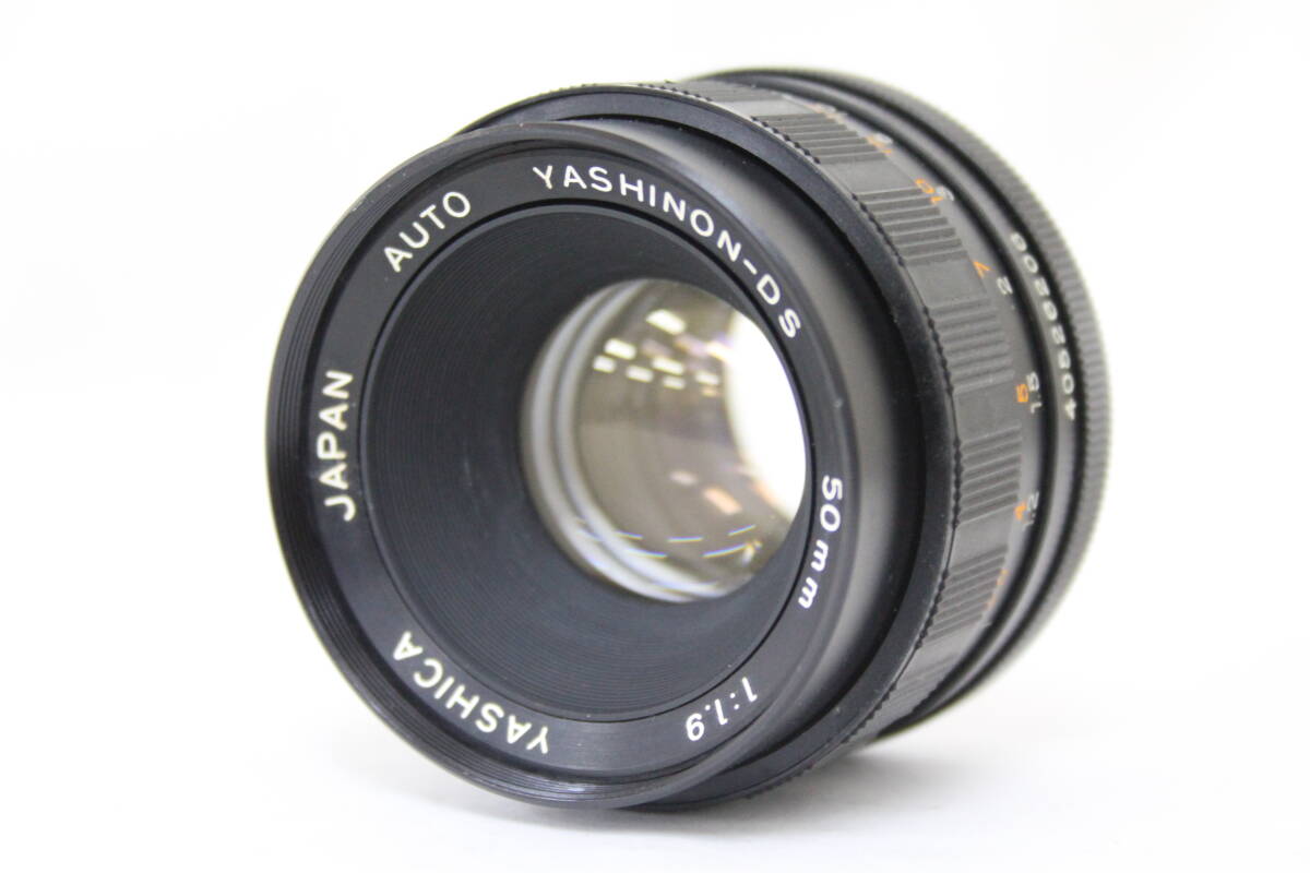 【返品保証】 ヤシカ Yashica AUTO YASHINON-DS 50mm F1.9 M42マウント レンズ M1771
