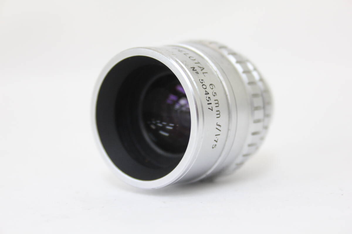 【訳あり品】 【希少】 Taylor & Hobson Pelotal 6.5mm F1.75 B&Hマウント シネレンズ M1915