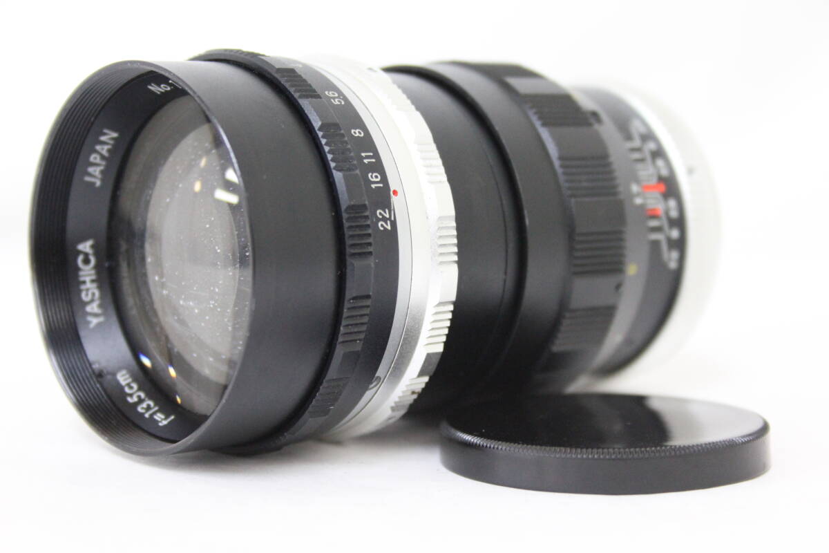 【訳あり品】 ヤシカ Yashica Super-Yashinon-R 13.5cm F2.8 M42マウントレンズ M1939
