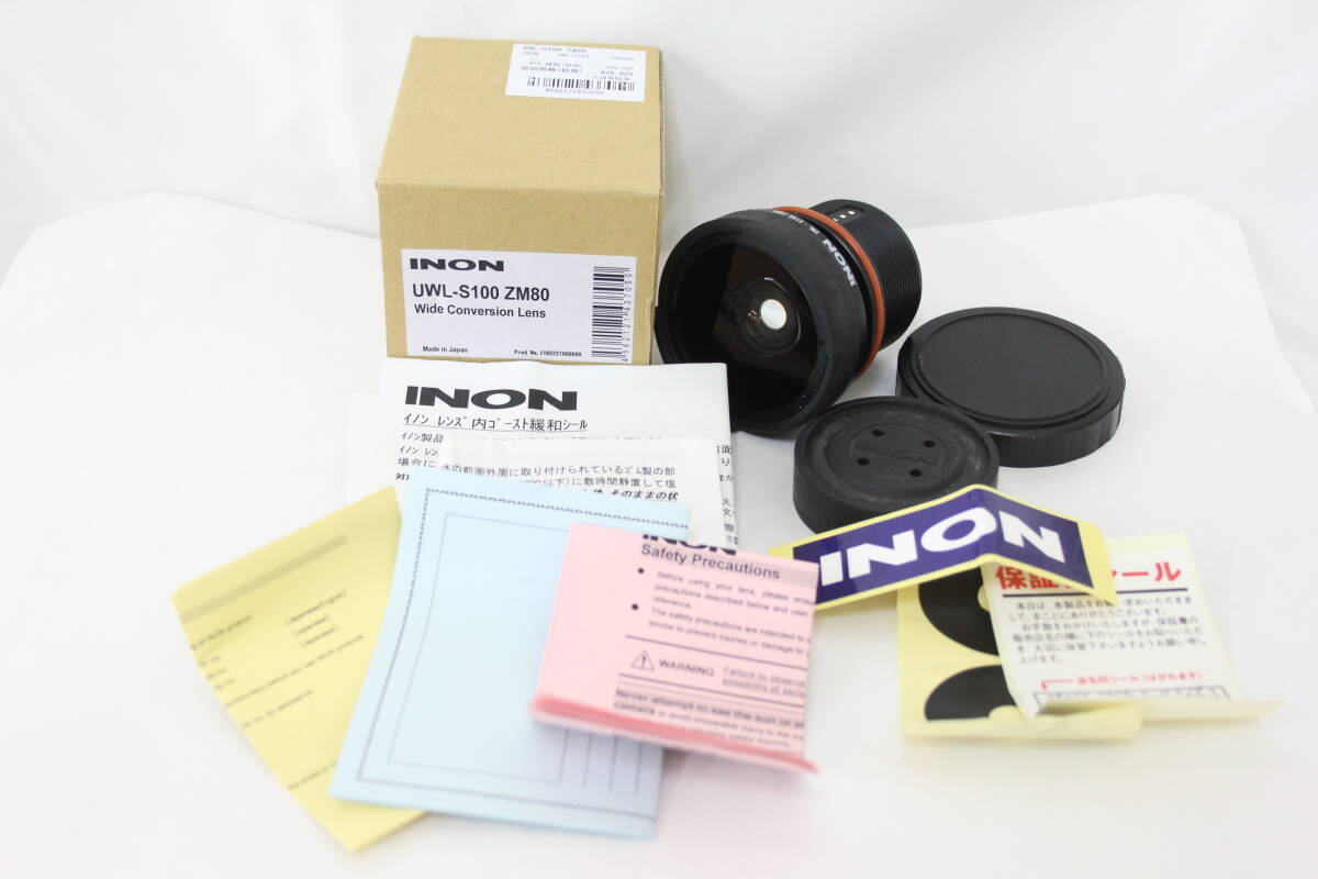 【光学美品】 イノン INON UWL-S100 ZM80 ワイドコンバージョンレンズ M2230