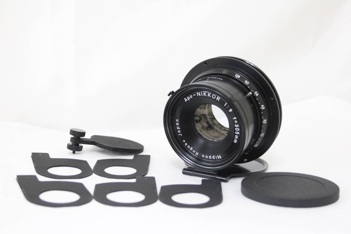【外観美品】 【希少専用木箱付き】 ニコン Nikon Apo-Nikkor 305mm F9 レンズ M2234