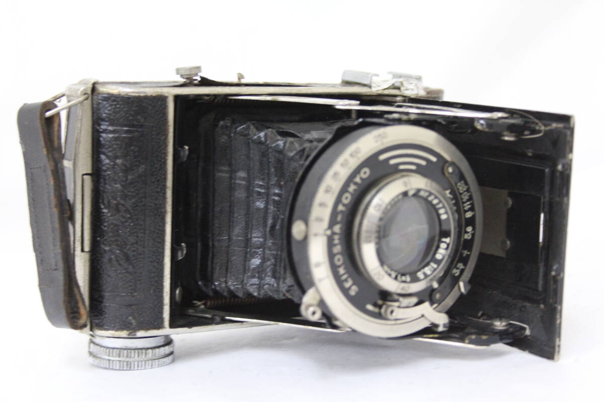 【訳あり品】 SEIKOSHA-TOKYO Tokyo Kogaku Toko 7.5cm F3.5 蛇腹カメラ M2582