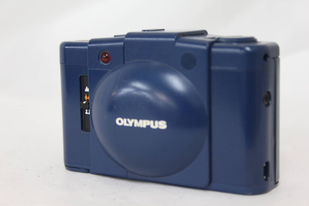 【返品保証】 オリンパス Olympus XA2 ブルー D.ZUIKO 35mm F3.5 コンパクトカメラ M2593