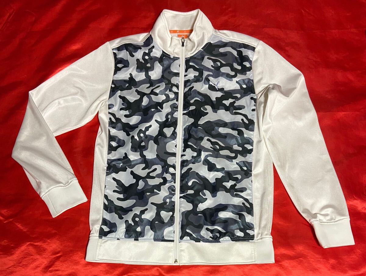 pumaゴルフ トラックジャケット　 ジャケット　カモフラ　サイズL