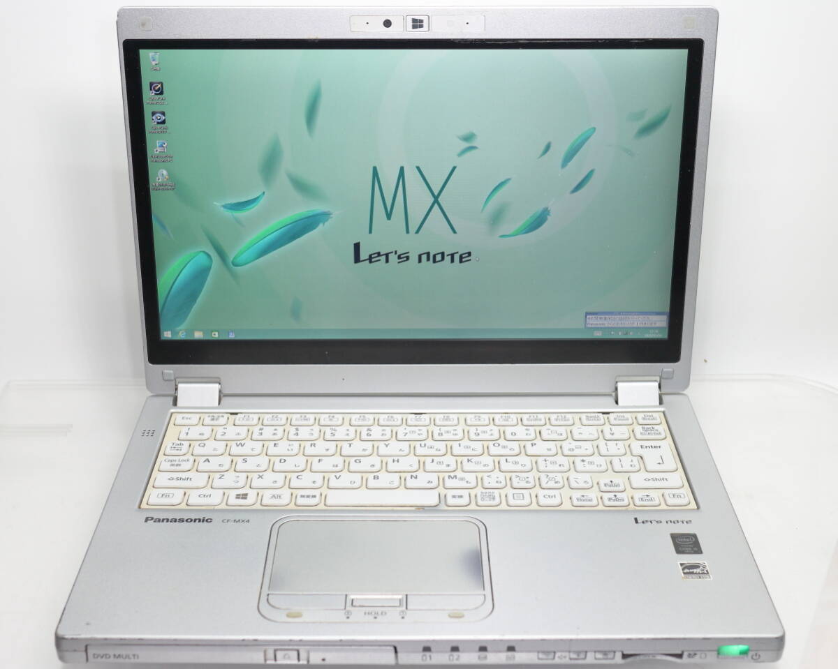 Panasonic Let’s note MX4 CF-MX4EDCCS/Core i5-5300U/4GBメモリ/SSD128GB/DVD/12.5型フルHDタッチパネル液晶/Windows8.1 Pro 64bit #0102