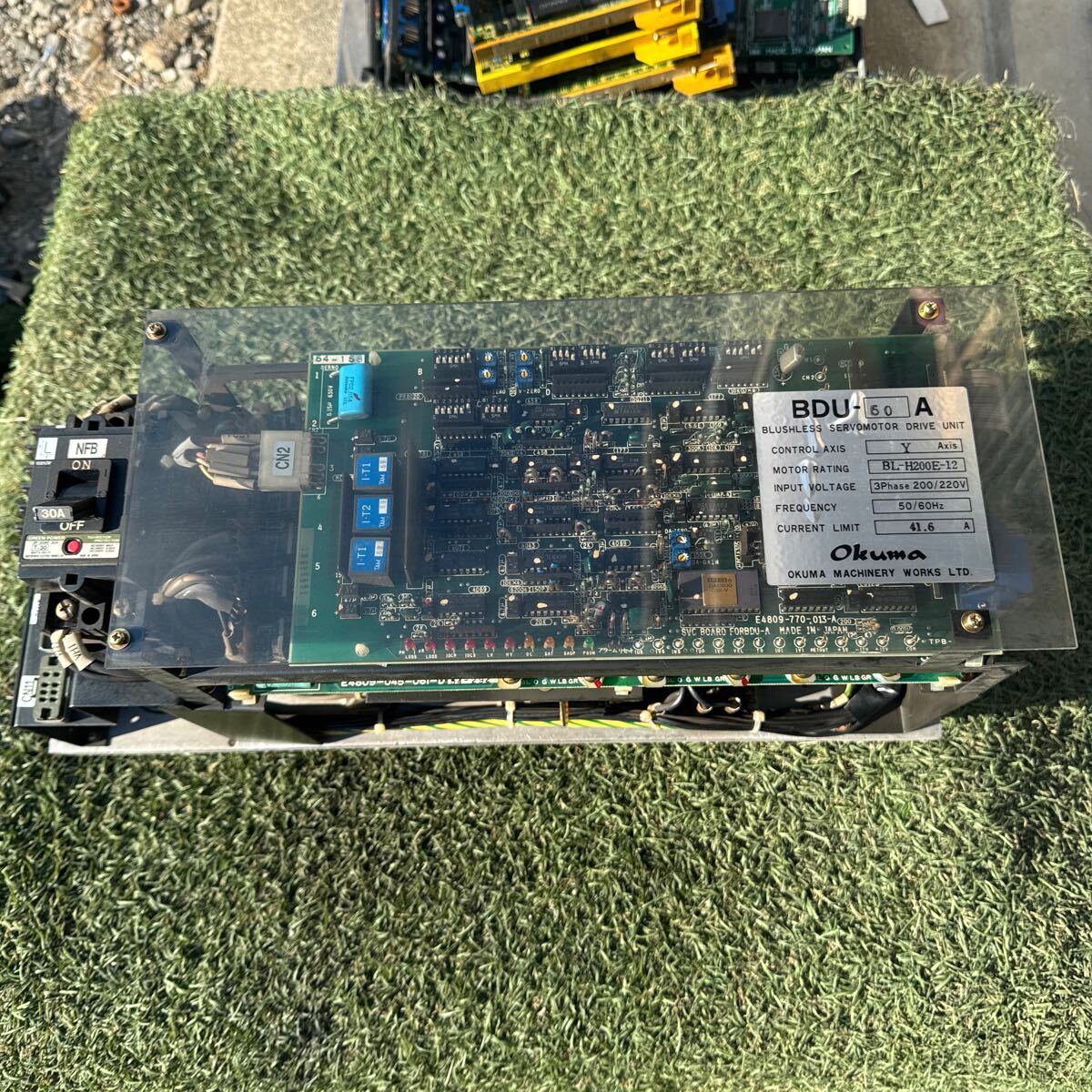5A373 オクマ BDU-50A ドライブ-AC サーボ 保証付き　