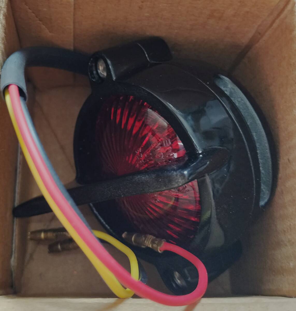 Motone モートーン LEDテールライト CUDA ブラック フェンダーマウント付き FMK006