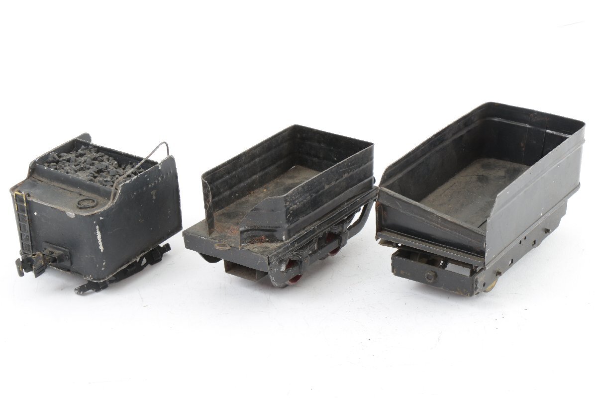 メーカー不明 ☆ 炭水車 貨車 3台セット Oゲージ 鉄道模型 ☆ #1564