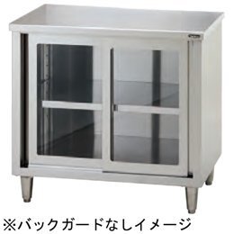 【送料別途】タニコー/調理台/アクリル戸式（バックガードなし）/TRE-WCT-90GNB W900mm D600mm H850mm