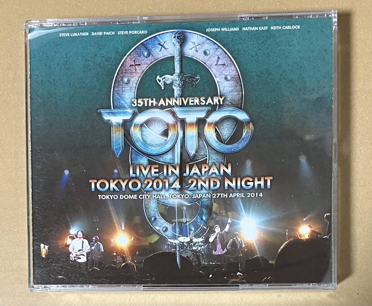 中古CD TOTO / LIVE IN JAPAN TOKYO 2014 2Nd NIGHT (3枚組CD)