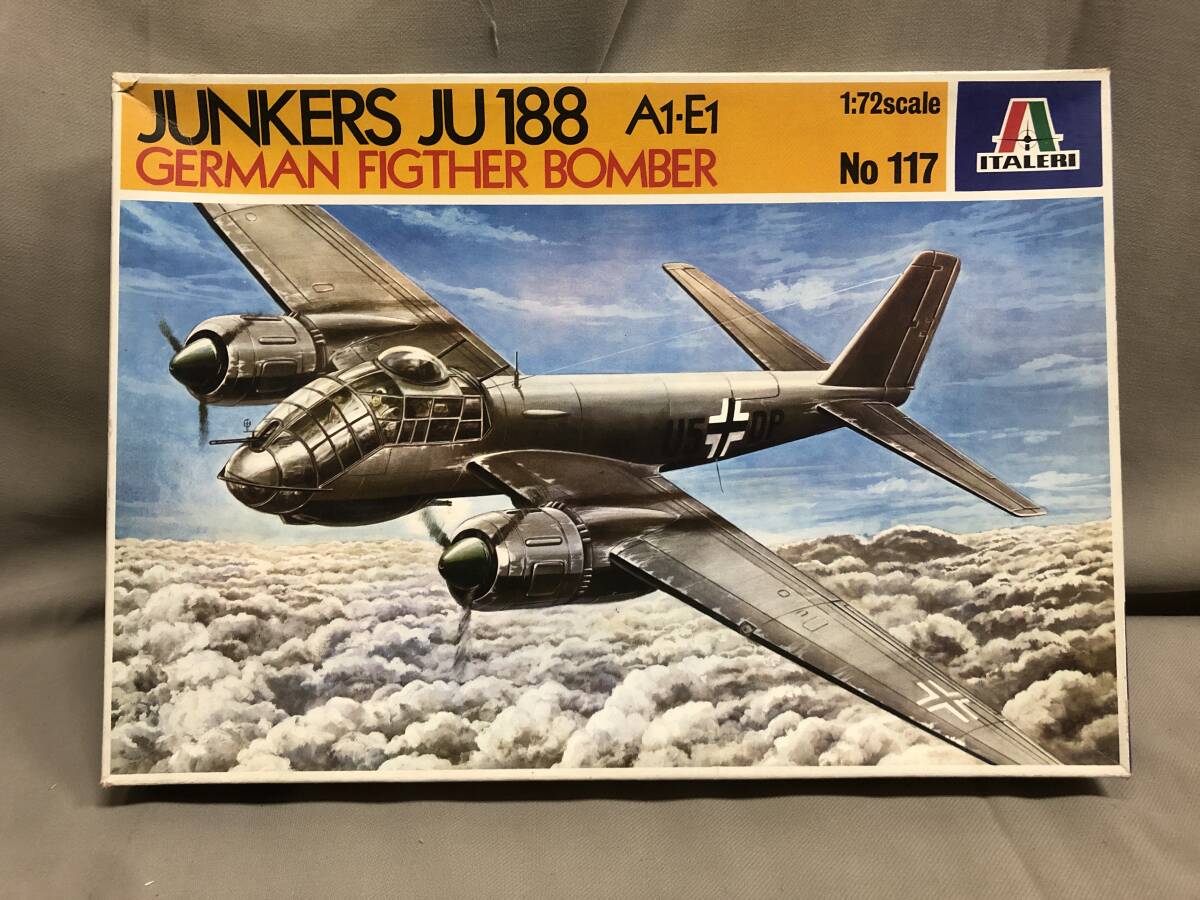 ユンカース　JUNKERS JU188 1/72 イタレリ　未組み立て