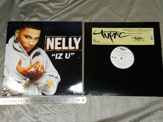 x品名x ★処分スタート出品★LPレコード系 エミネム One Day At A Time / NELIY ネリ― Iz U 2枚=まとめ売りセット♪洋楽ミュージック音楽