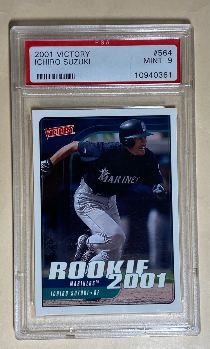 2001年 Victory Ichiro Suzuki イチロー　ルーキーカード　PSA Mint 9 MLB カード