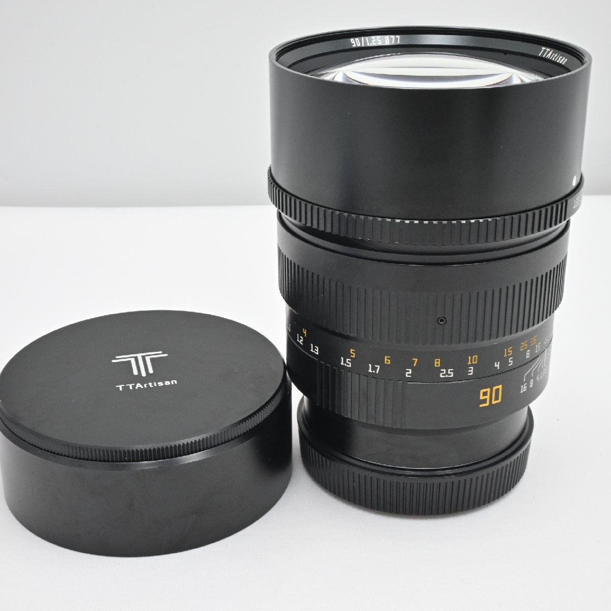 TTArtisan 90mm f/1.25 RFマウント EOS-R ブラック レンズ