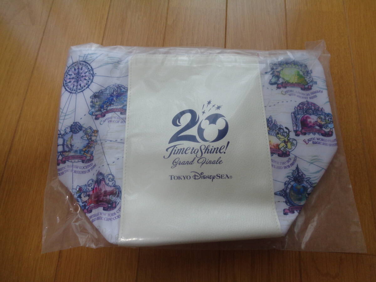 ディズニーシー☆20周年☆タイムトゥシャイン☆スーベニア☆ランチケース☆バッグ☆東京ディズニーリゾート☆新品☆disney☆ミッキーミニー