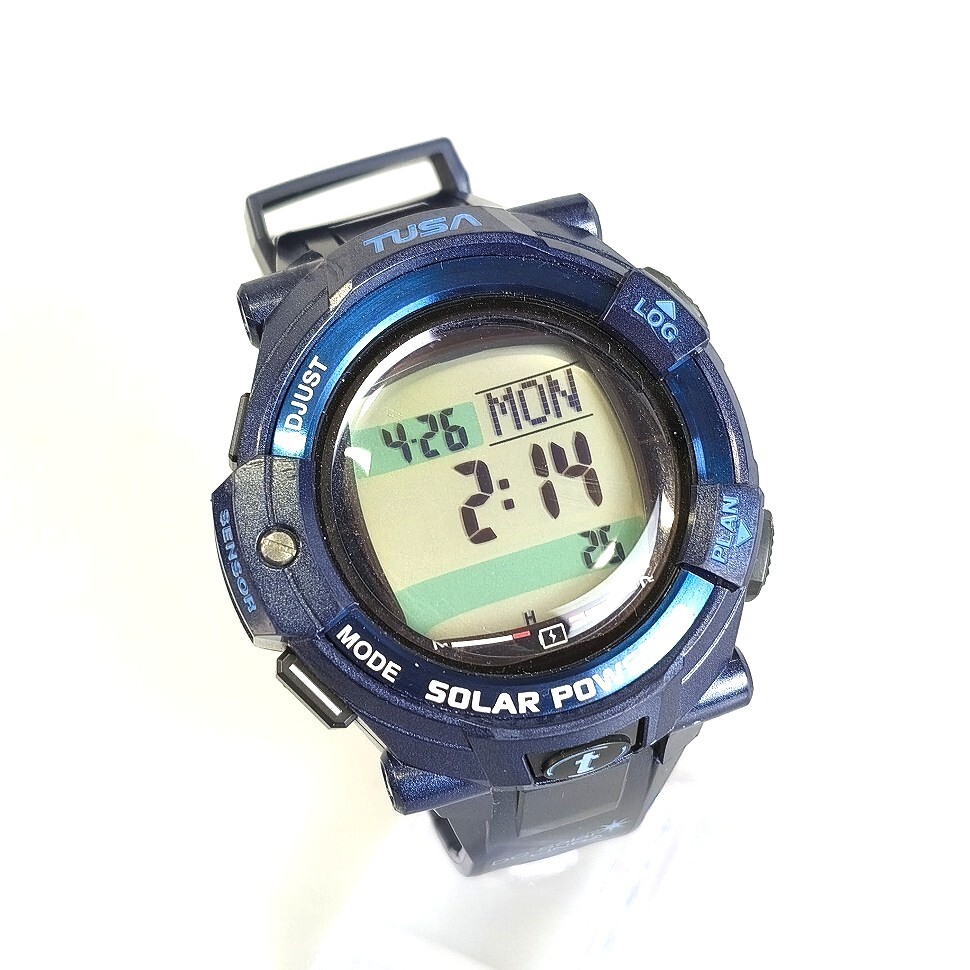 TUSA ツサ DC SOLAR IQ1204 ソーラー式ダイビングコンピューター[DC-240930KR]