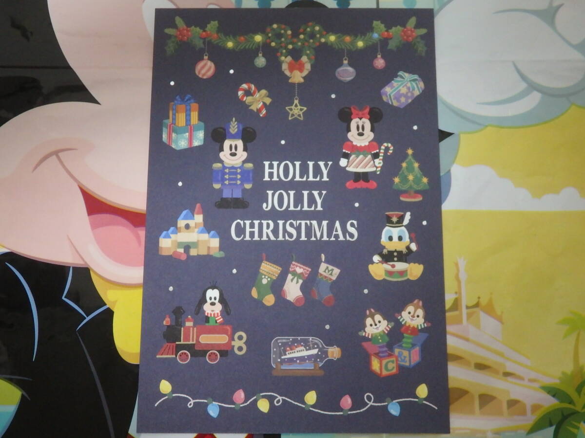 即決 新品 限定 東京ディズニーリゾート クリスマス ディズニー ポストカード 2024♪TDR TDL TDS 東京ディズニーランド 東京ディズニーシー