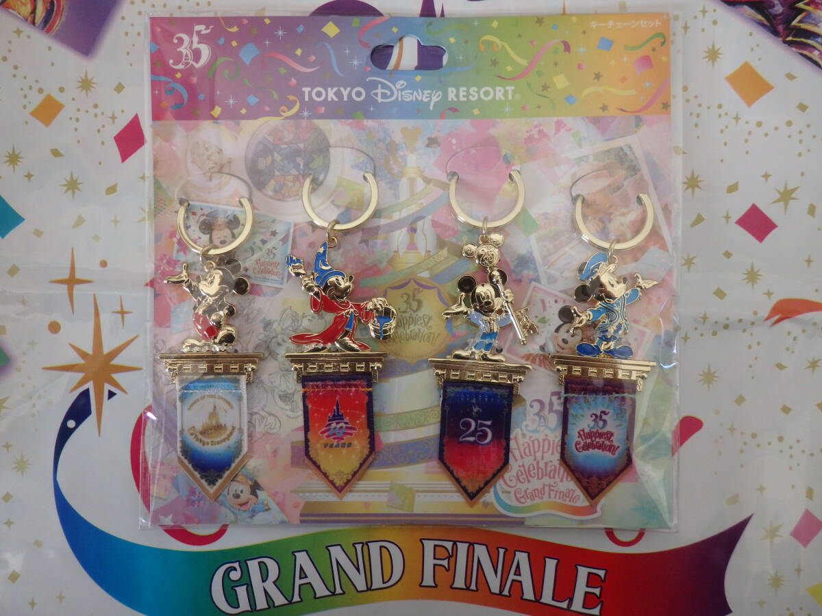 即決☆新品☆限定 東京ディズニーランド 35周年記念 10周年 25周年 ハピエストセレブレーション ヒストリーキーチェーンセット 2018♪TDL