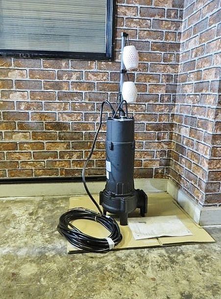 【未使用】 エバラ 水中ポンプ 固形物移送用ボルテックス 61.5A 200V 50DVJ 60Hz DV型 DVA型 DVJ型 (132)