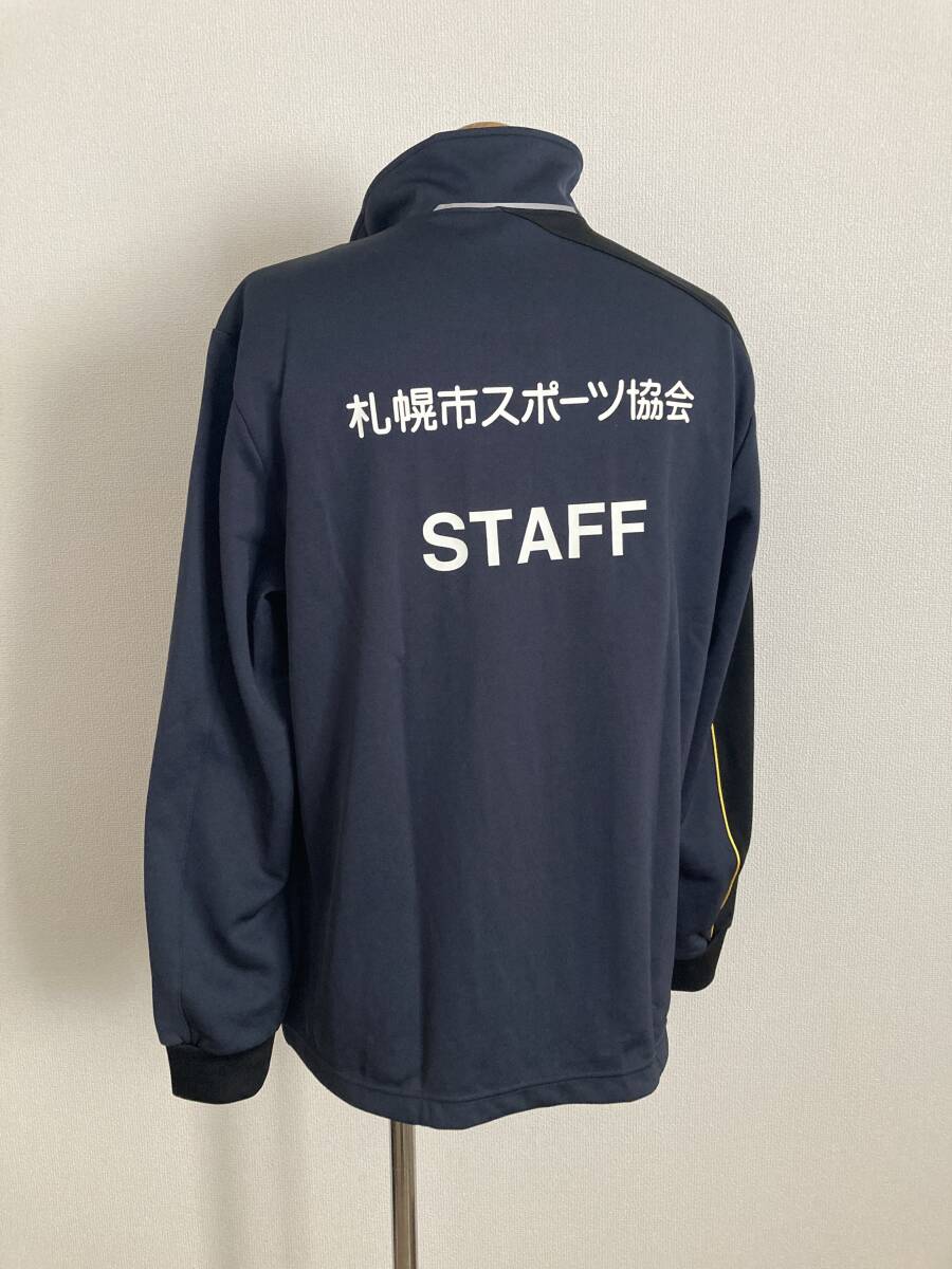 【DESCENTE】ジャージ Oサイズ 札幌市スポーツ協会 スタッフ 別注 ジャケット 未使用 非売品 北海道 デサント