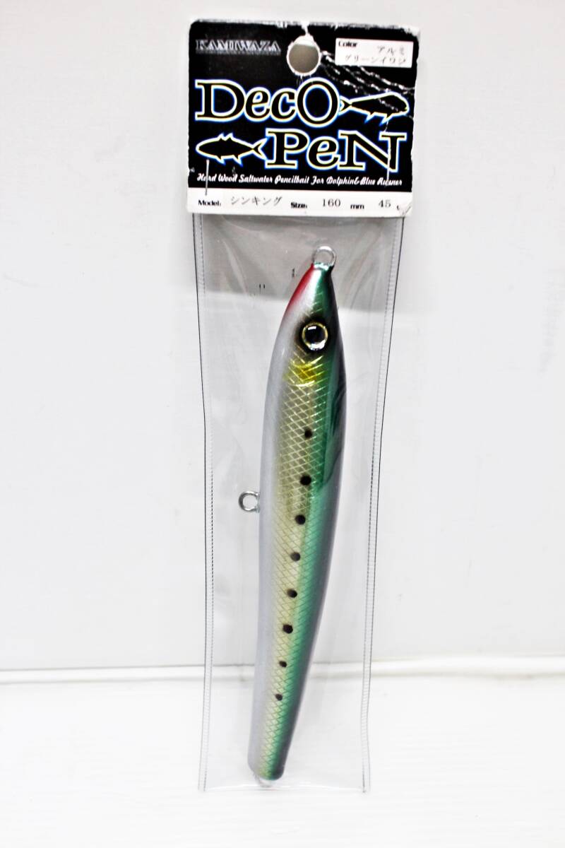 ★未使用品！ バレーヒル KAMIZAWA デコペン16S(160S) シンキング シンペン ダイペン ブリ ヒラマサ カツオ シイラ キャスティング