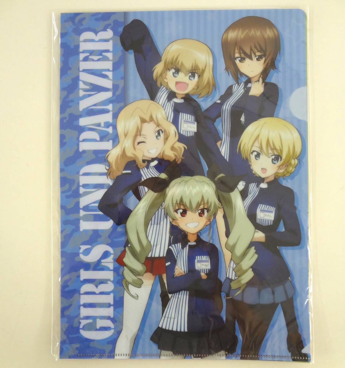 クリアファイル ガールズ&パンツァー 最終章 ローソン まほ カチューシャ ケイ アンチョビ ダージリン
